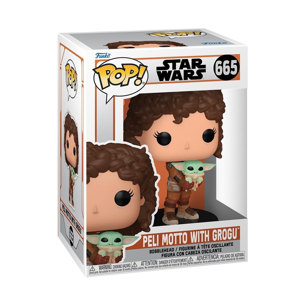 TM Peli Motto (with Grogu) Funko Pop! Bobble Head Toy 1