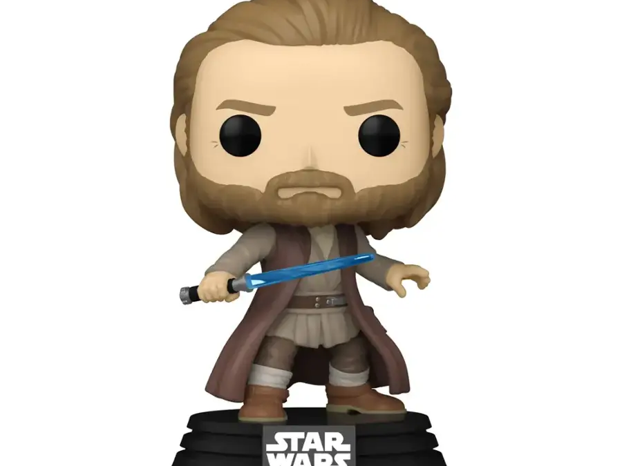 New Obi-Wan Kenobi Themed Obi-Wan Funko Pop! Bobble Head Toy available now!