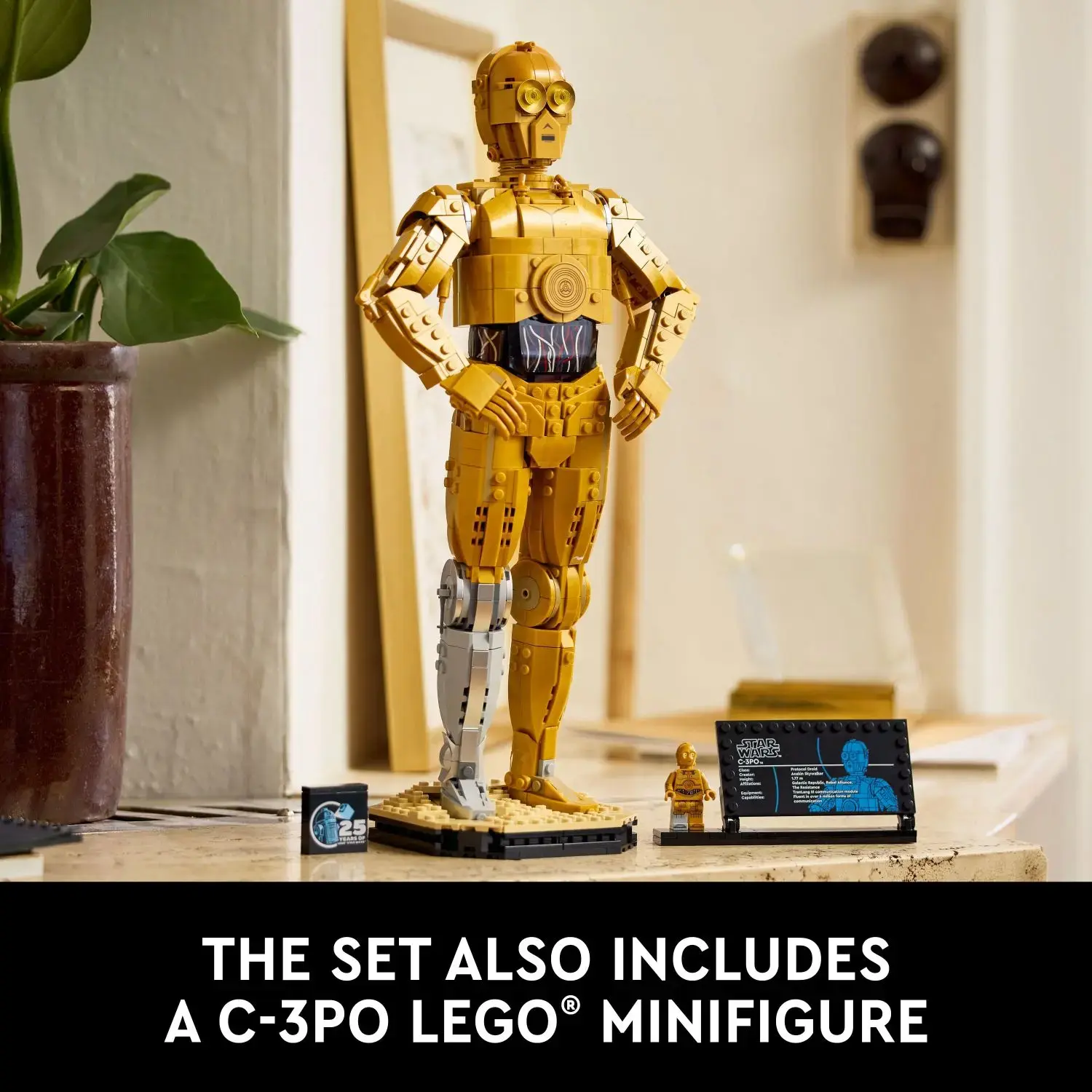 SW C-3PO Buildable Droid Figure Lego Set 3