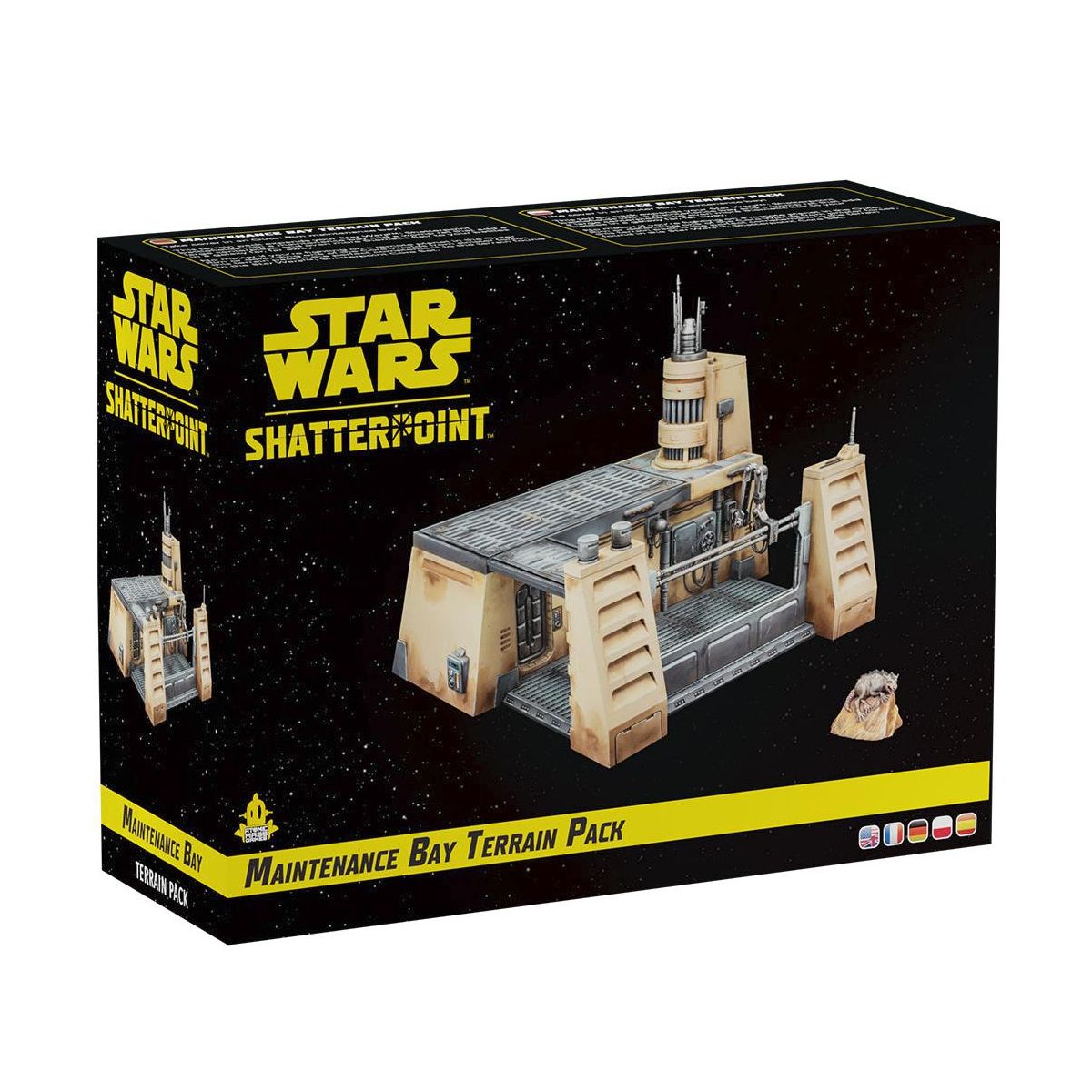 SW Shatterpoint Maintenance Bay Terrain Model Kit Pack 1