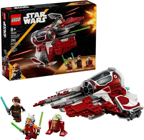 New Star Wars The Clone Wars Ahsoka's Jedi Interceptor Lego Set available now!