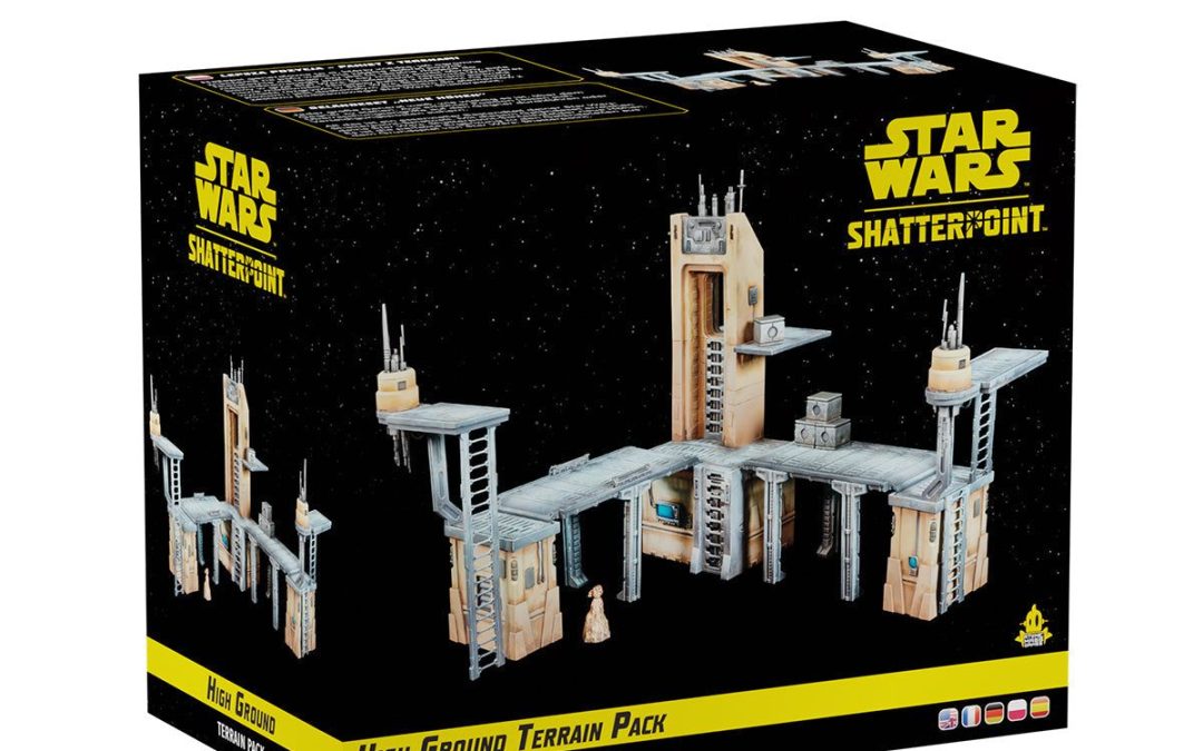 New Star Wars Shatterpoint High Ground Terrain Model Kit Pack available now!