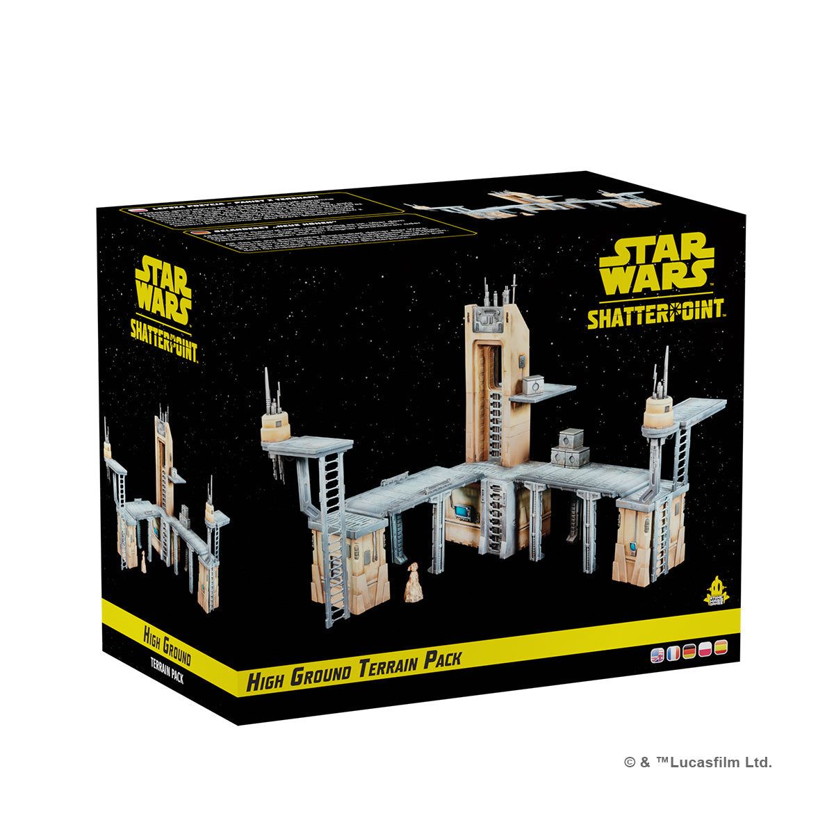 SW Shatterpoint High Ground Terrain Model Kit Pack 1