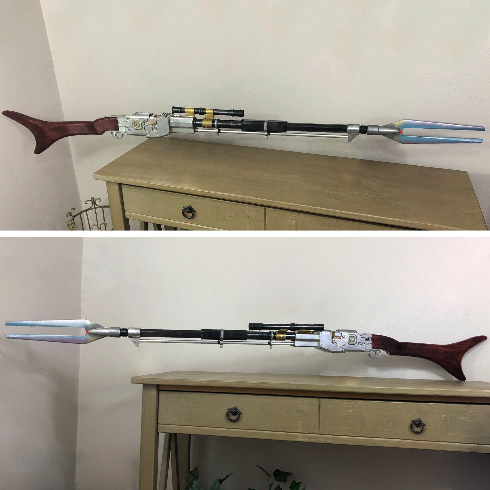 TM Custom Din Djarin Amban Pulse Rifle Blaster Prop Replica 2