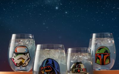 New Star Wars Cosmic Color Stemless Drinking Glasses 4-Pack Set available now!