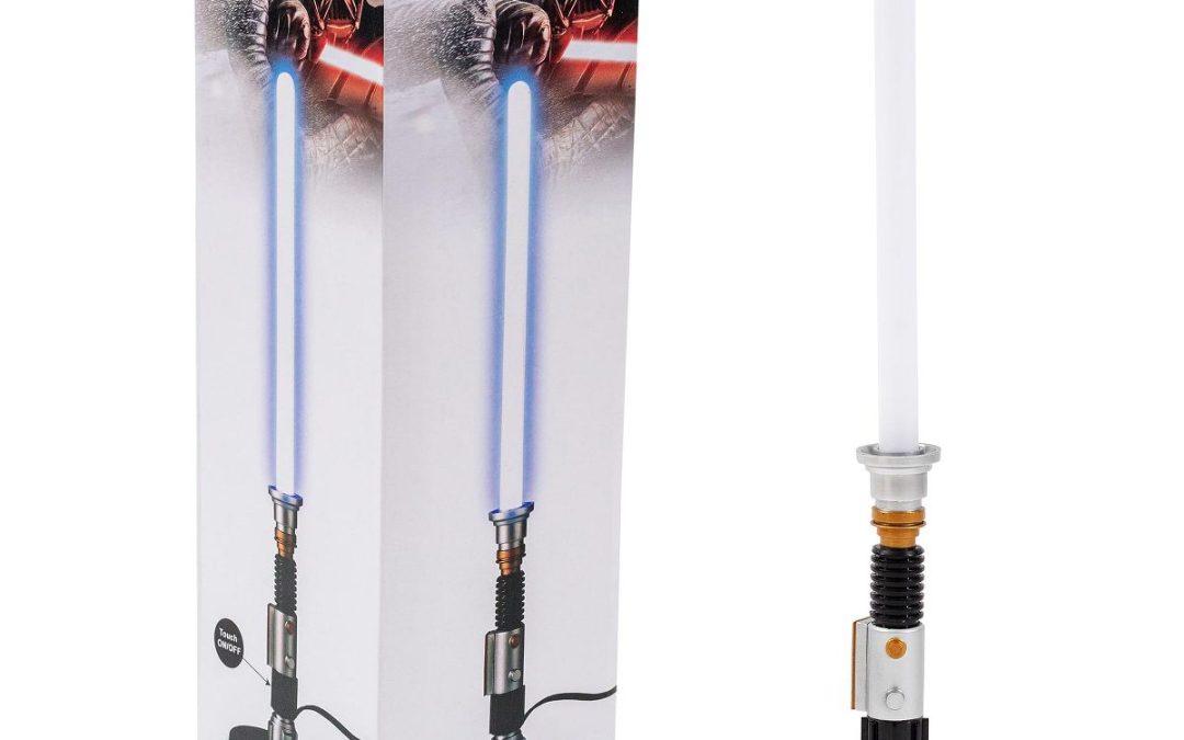 New Star Wars Obi-Wan Kenobi Blue Lightsaber 12-Inch Mini LED Mood Light available!