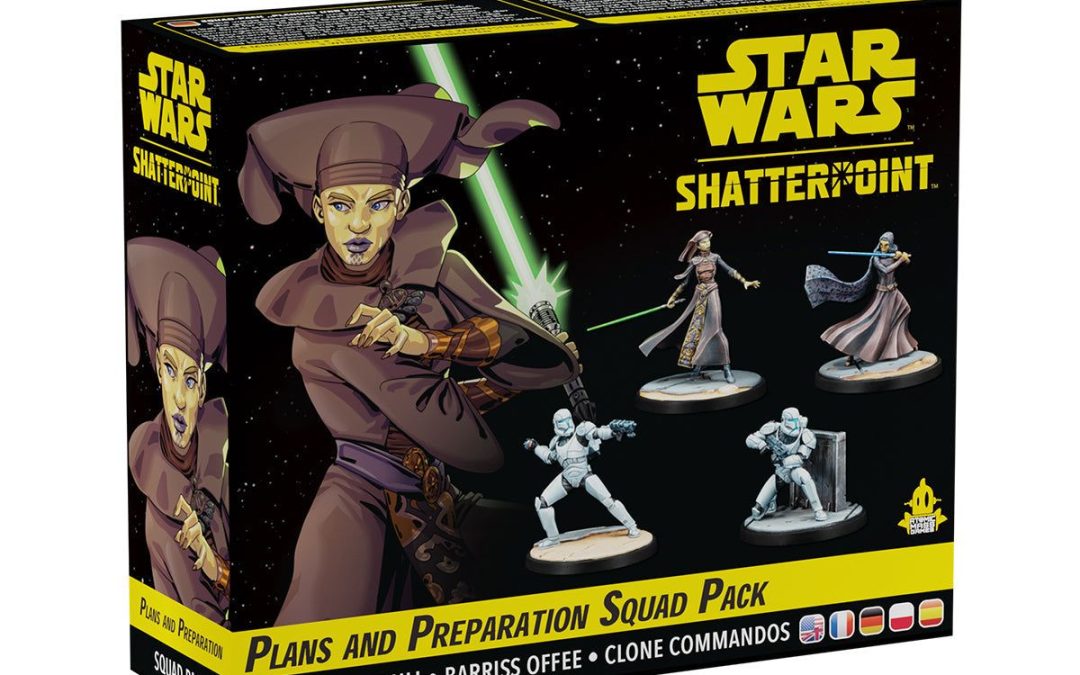 New Star Wars Shatterpoint Plans and Preparation Squad Figure 4-Pack available now!