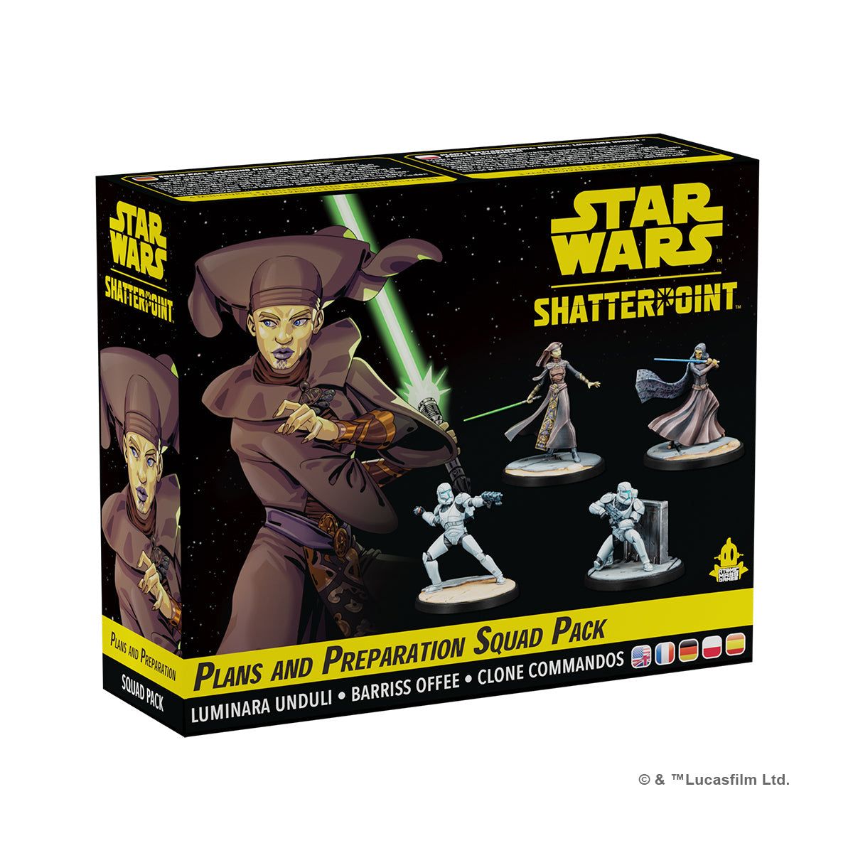 SW Shatterpoint Plans and Preparation Squad Figure 4-Pack 1