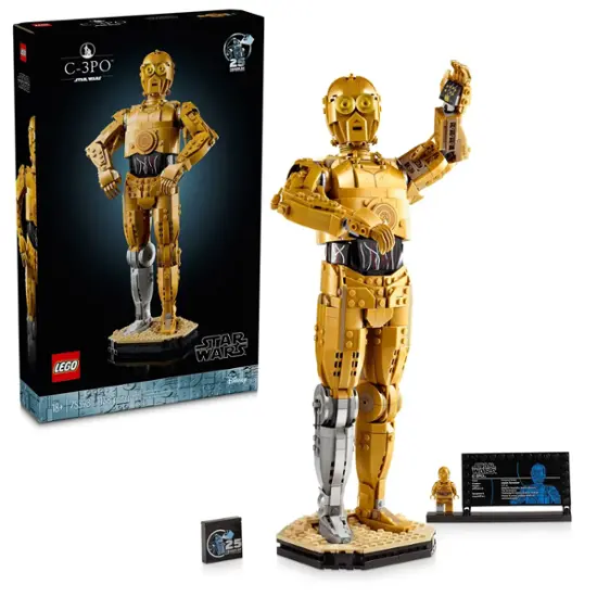 SW C-3PO Buildable Droid Figure Lego Set 1