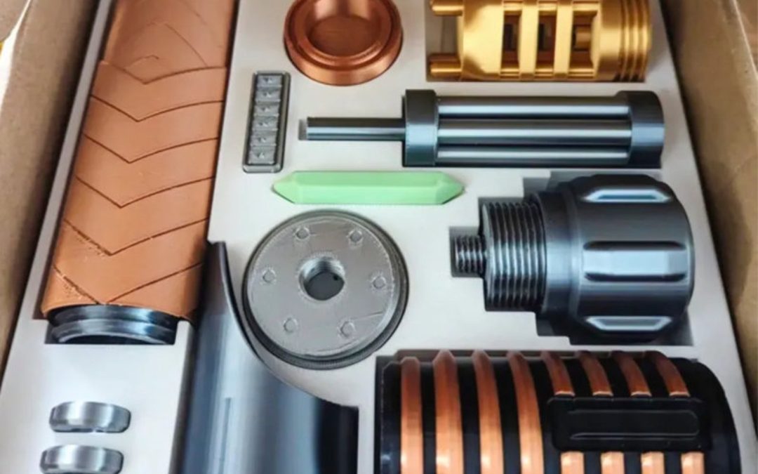 New Star Wars Build Your Own Lightsaber DIY Cosplay Prop Assembly Kit available now!