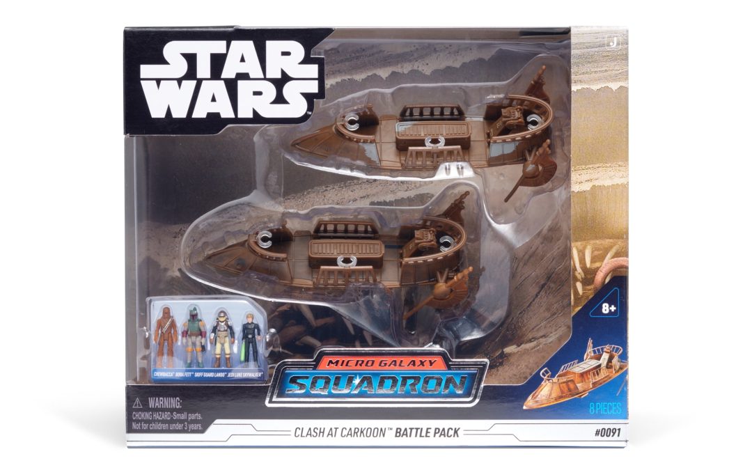 New Return of the Jedi Micro Galaxy Squadron Clash at Carkoon Battle Pack available now!