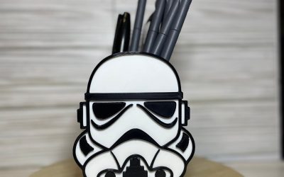 New Star Wars Imperial Stormtrooper Multi-Use Pen Organizer Holder available now!