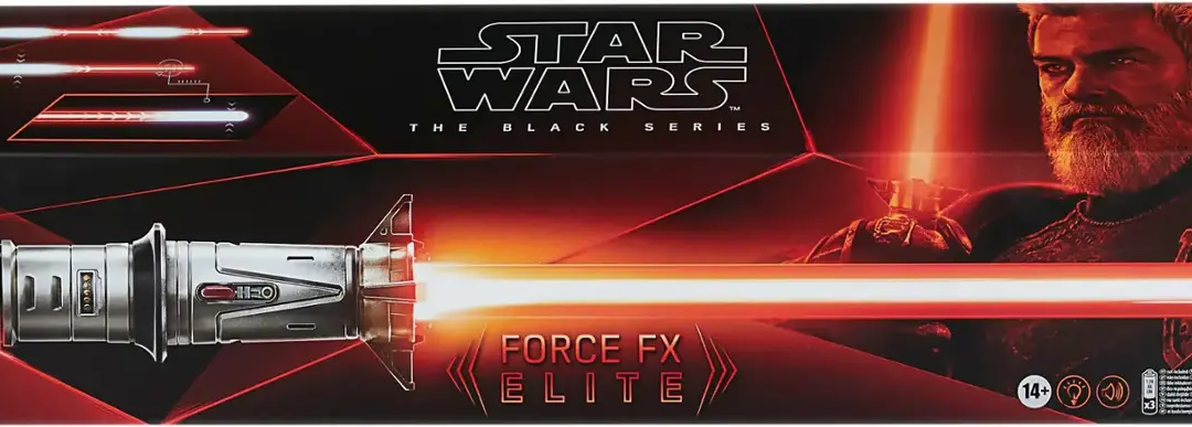 New Star Wars Ahsoka Baylan Skoll Black Series Force FX Elite Lightsaber available for pre-order!