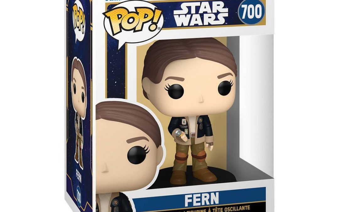 New Star Wars Skeleton Crew Fern Funko Pop! Bobble Head Toy available now!