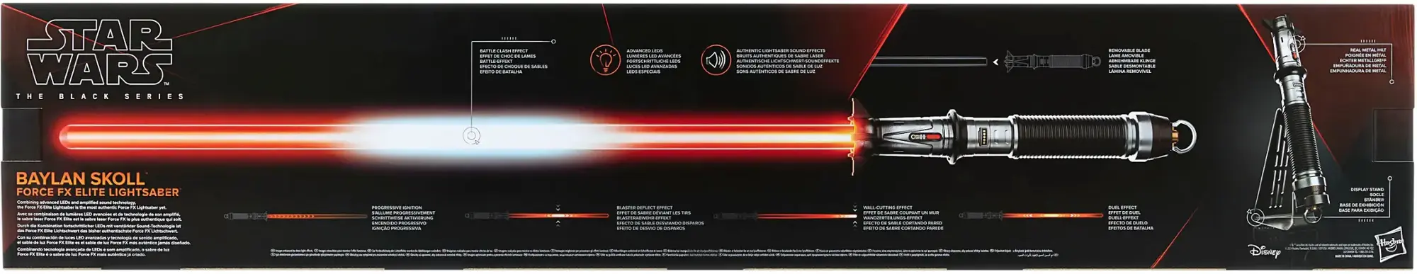 SWA Baylan Skoll Black Series Force FX Elite Lightsaber 2