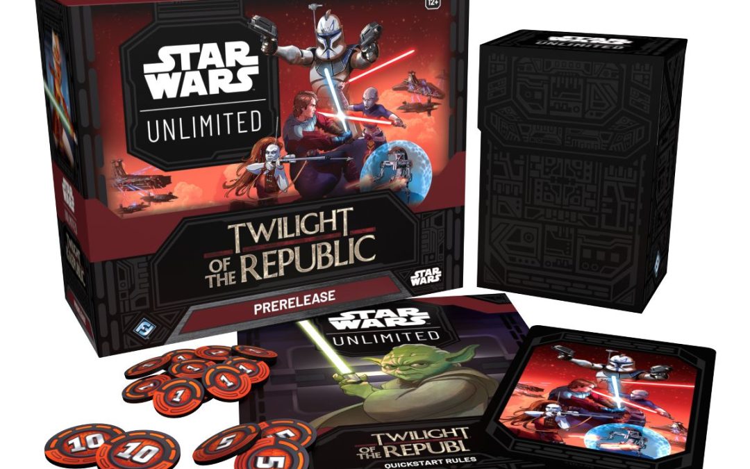 New Star Wars Unlimited Twilight of the Republic Prerelease Kit available now!