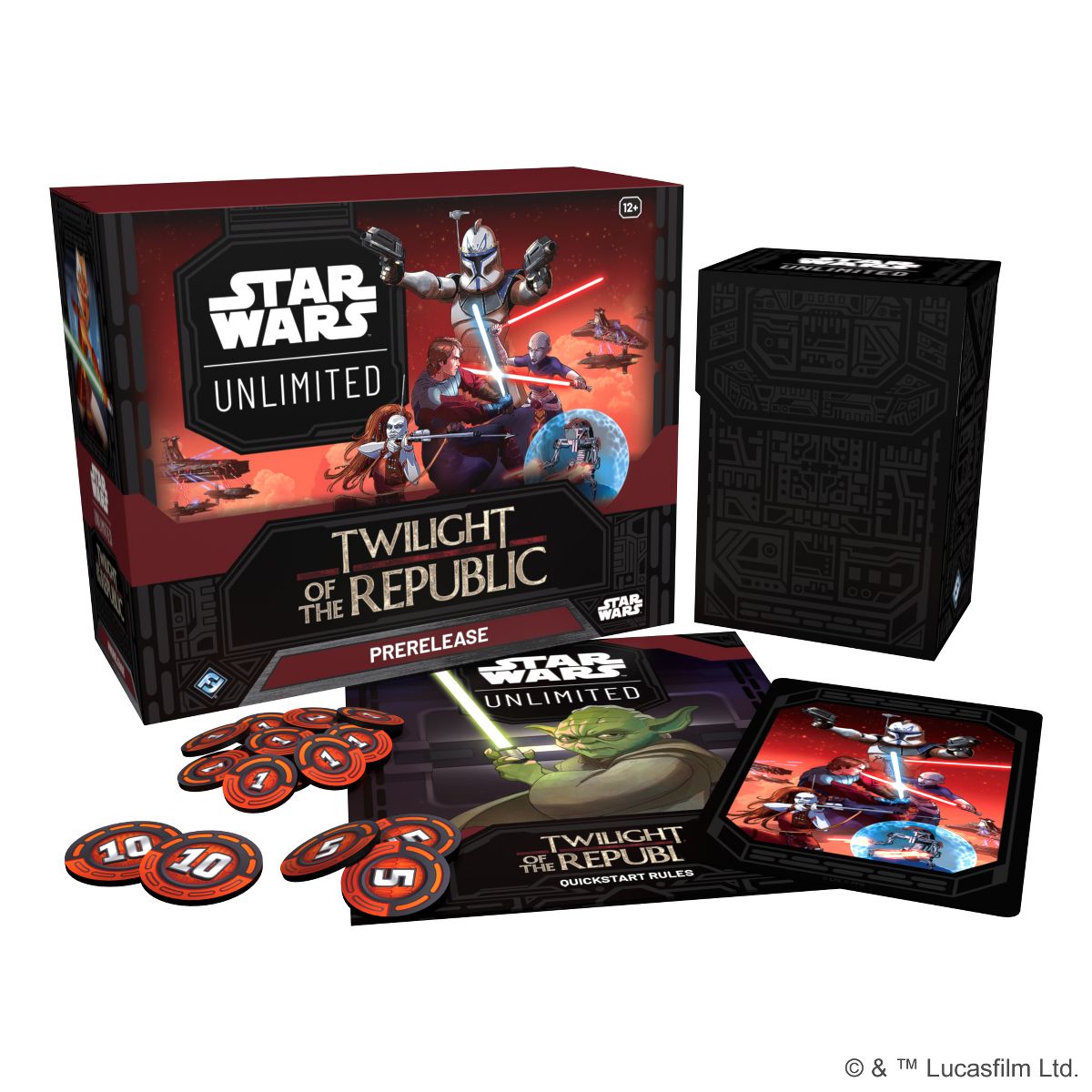 SW Unlimited Twilight of the Republic Prerelease Kit