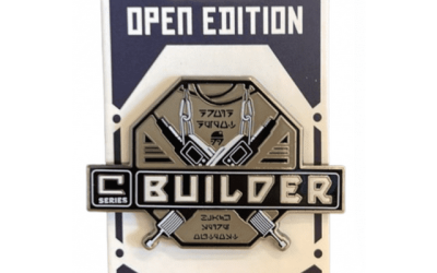 New Star Wars Galaxy's Edge Droid Depot C Series Builder Pin available now!