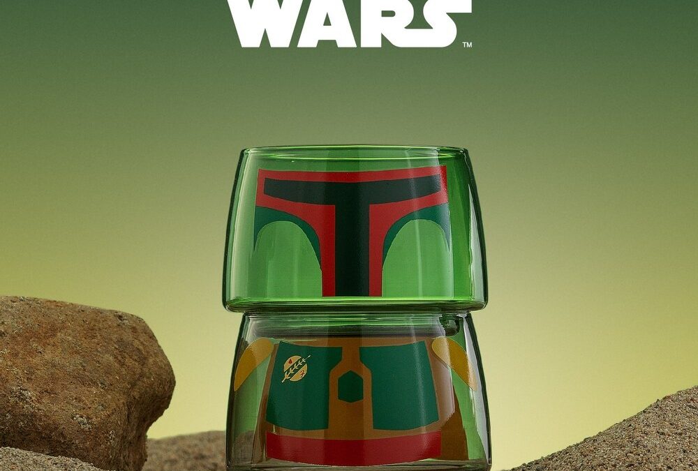 New The Mandalorian Boba Fett Character Collection Stackable Glass available now!