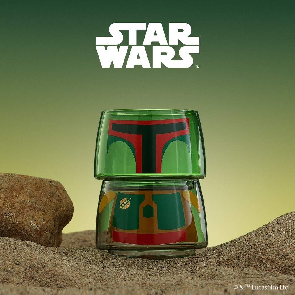 TM Boba Fett Character Collection Stackable Glass 2