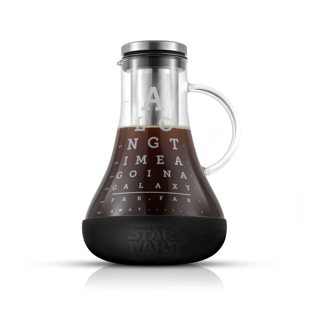 SW Eye Chart Cold Brew Glass Pitcher 1