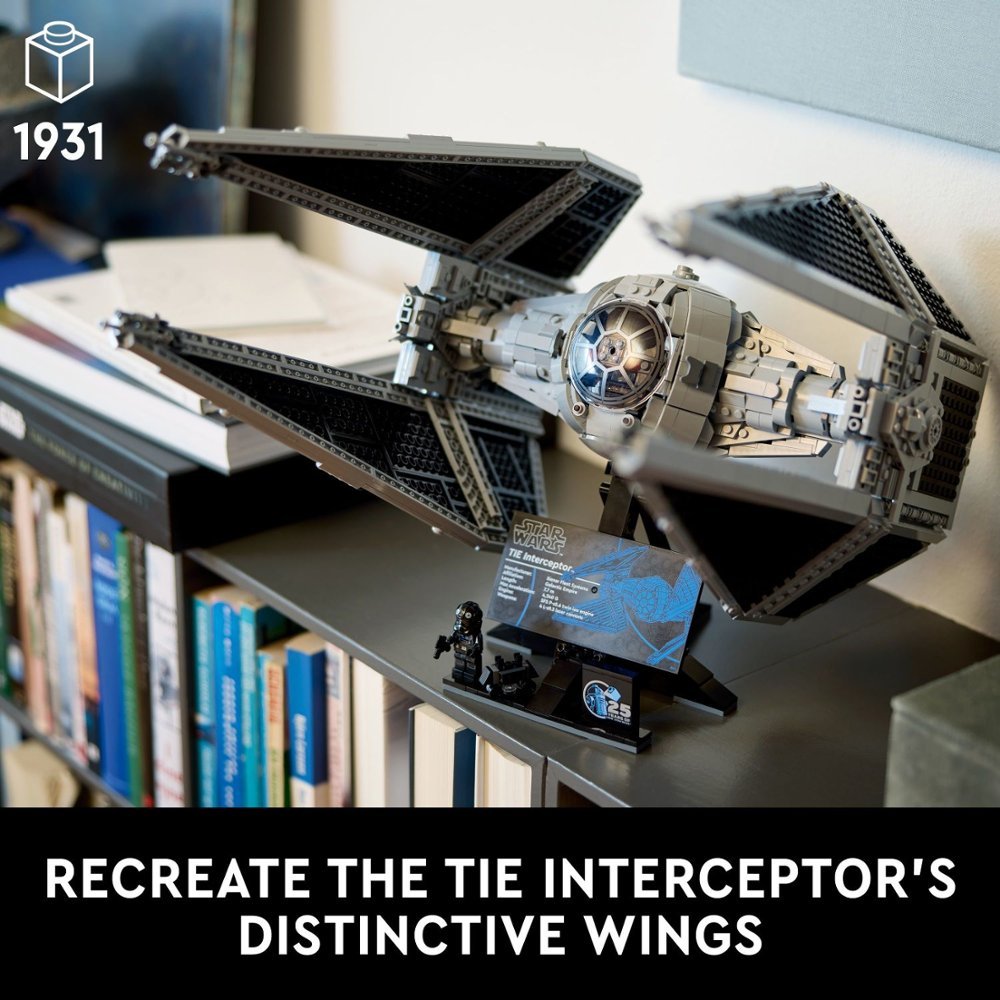 SW Ultimate Collector Series Imperial TIE Interceptor Lego Set 2