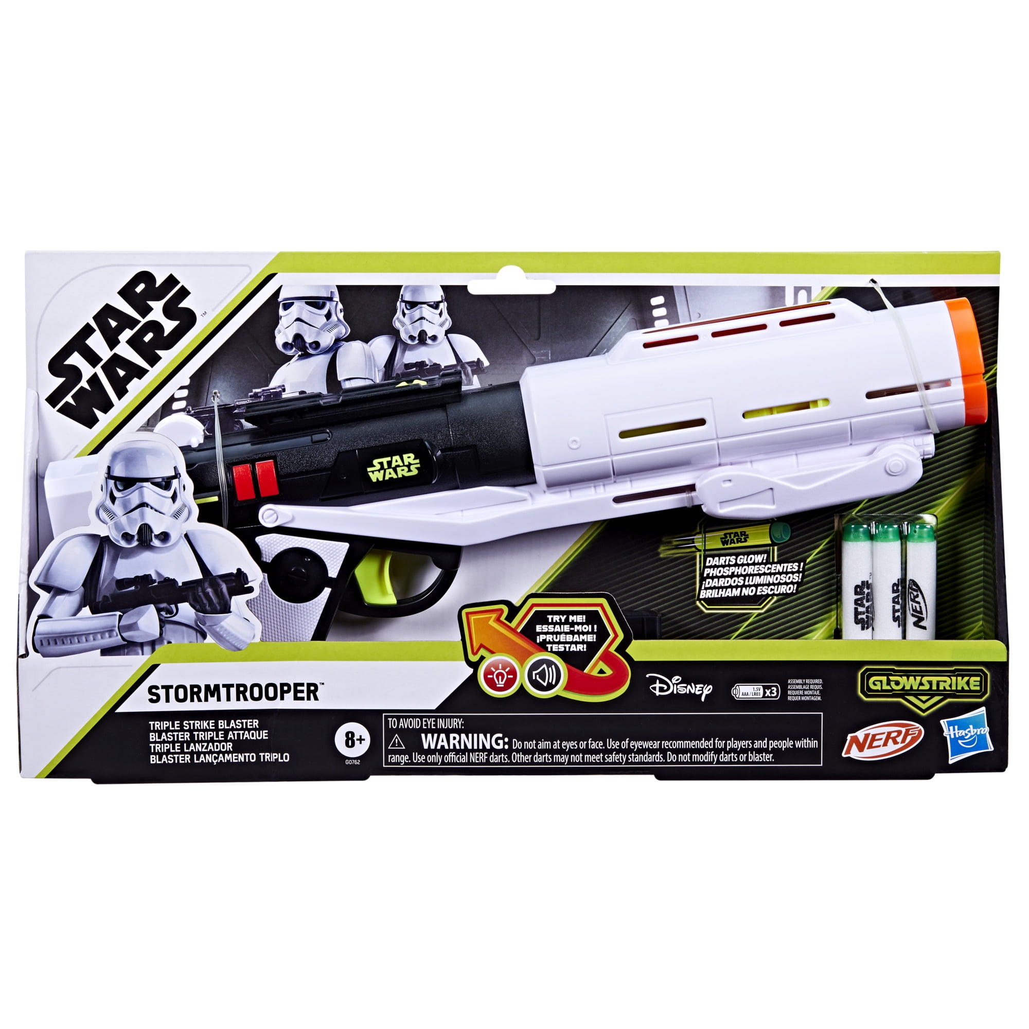 SW Imperial Stormtrooper Triple Strike Nerf Blaster 1
