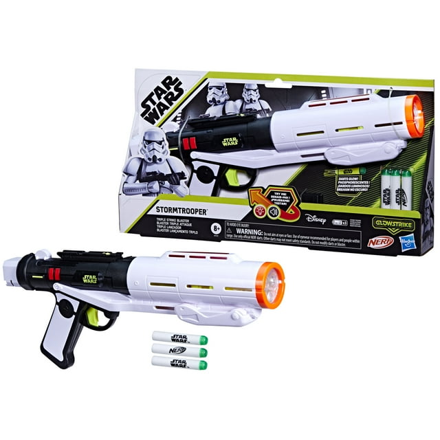 New Star Wars Imperial Stormtrooper Triple Strike Nerf Blaster available now!