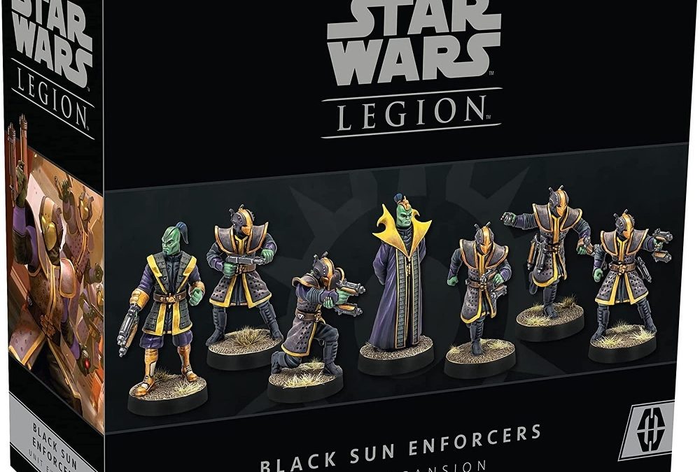New Star Wars Legion of the Black Sun Enforcers Unit Expansion Figure Pack available now!