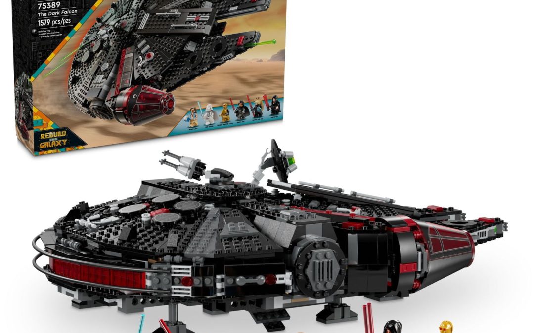 New Star Wars Rebuild the Galaxy The Dark Falcon Lego Set available now!