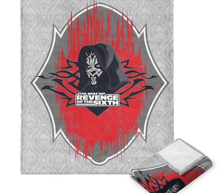 New Star Wars Classic Revenge of the Sixth Silk Touch Throw Blanket available now!