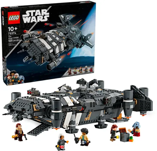 New Star Wars Skeleton Crew The Onyx Cinder Lego Set available now!