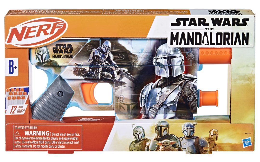 New The Mandalorian Nerf Dart Blaster available now!