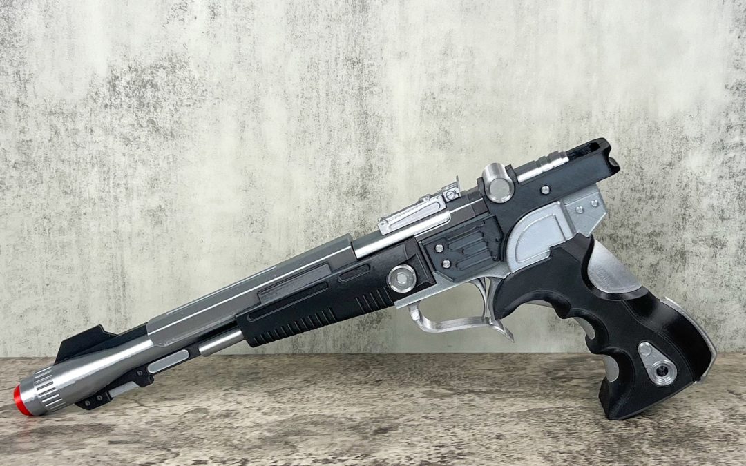 New The Mandalorian Post Apocalyptic Larp Cyberpunk Cosplay Prop Weapon Replica available now!