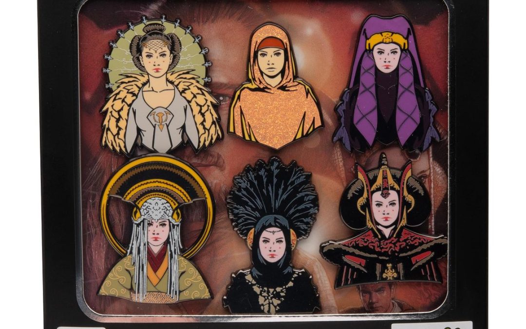 New The Phantom Menace Queen Amidala 6-Pin Set available now!