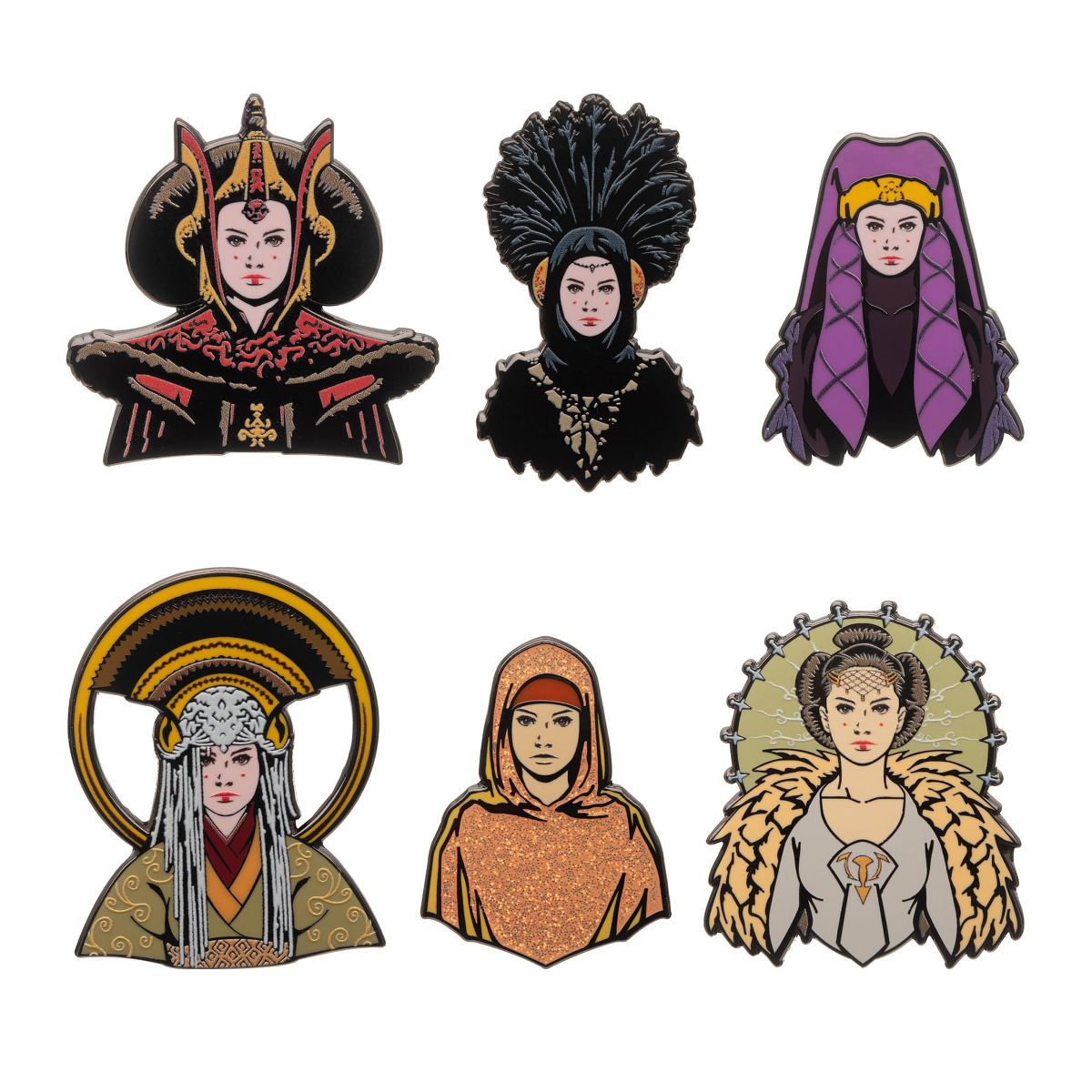 TPM Queen Amidala 6-Pin Set 2