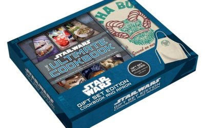 New Star Wars Galaxy's Edge Black Spire Outpost Cookbook and Apron Gift Edition Set available!