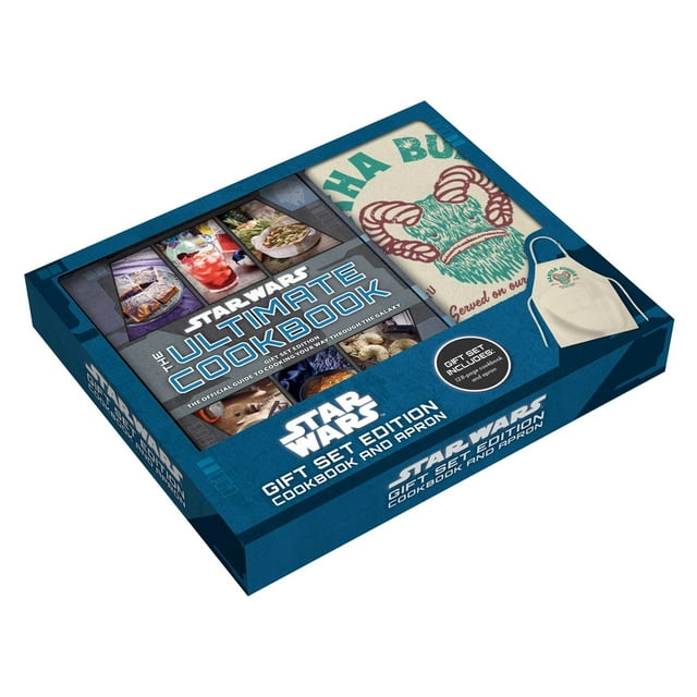 New Star Wars Galaxy's Edge Black Spire Outpost Cookbook and Apron Gift Edition Set available!