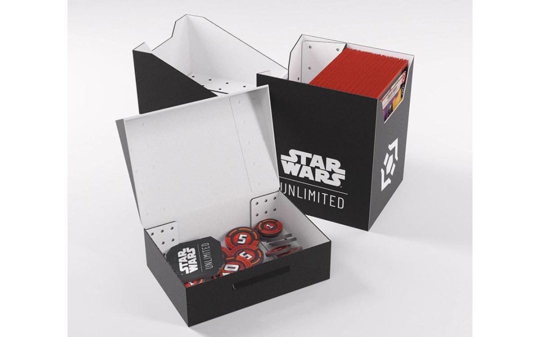 New Star Wars Unlimited Soft Crate Card Game Deck Box available now!