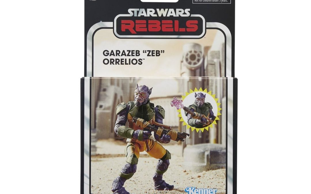 New Star Wars Rebels Garazeb "Zeb" Orrelios Vintage Figure available now!