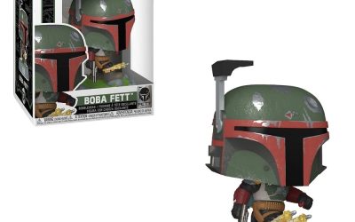 New The Mandalorian Boba Fett (with Rockets) Funko Pop! Bobble Head Toy available!