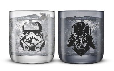 New Star Wars Dark & Light Silhouette Short Glasses 2-Pack Set available now!