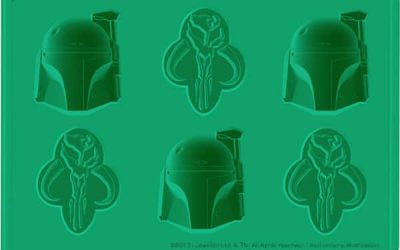 New Star Wars Boba Fett Silicone Ice, Chocolate, Candy and Cake Mold Tray available now!