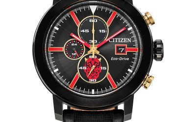 New Star Wars Eco-Drive Darth Maul Mastermind Chronograph Black Ion Plated Watch available!