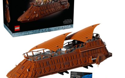 New Return of the Jedi Jabba's Sail Barge Building Lego Set available now!
