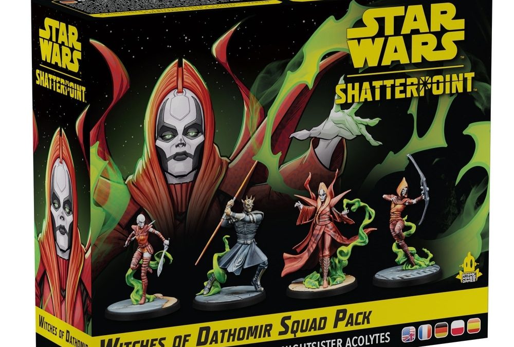 New Star Wars The Clone Wars Shatterpoint Witches of Dathomir: Mother Talzin Squad Pack available!