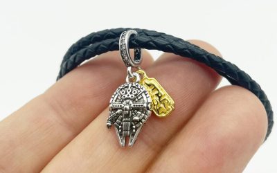 New Star Wars Millennium Falcon Disney Bracelet Charm available now!