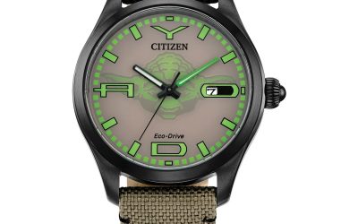 New Star Wars Eco-Drive Master Yoda 3-Hand Watch available now!