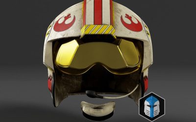 New Star Wars 3D Printed Replica X-Wing Pilot Cosplay Helmet available now!