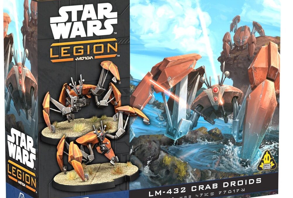 New Star Wars Legion - LM-432 Crab Droid Unit Expansion Mini Figure Pack available now!